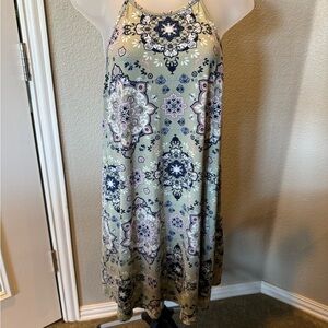 french grey evalynn brushed knit dress French Grey | Dresses | French Grey Evalynn Brushed Knit Floral Sleeveless  Dress Size Lp